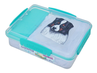 Svačinový box Sistema - australský ovčák