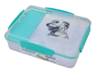 Svačinový box Sistema - irský vlkodav