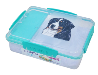 Svačinový box Sistema - bernský salašnický pes