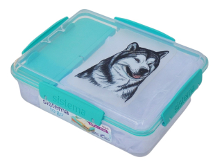 Svačinový box Sistema - malamut