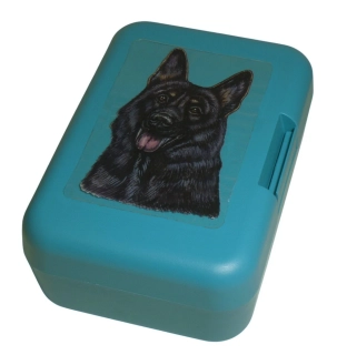 Německý ovčák černý - plastový box