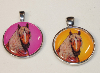 Kůň Hafling - přívěsek