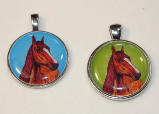 Kůň Quarter horse - přívěsek