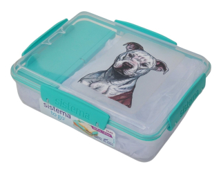 Svačinový box Sistema - pitbul