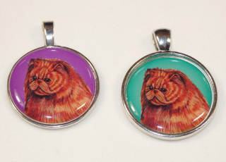 Perská kočka - přívěsek