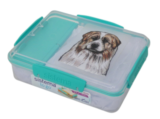 Svačinový box Sistema - pyrenejský horský pes