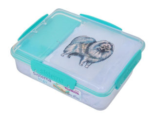 Svačinový box Sistema - špic krémový