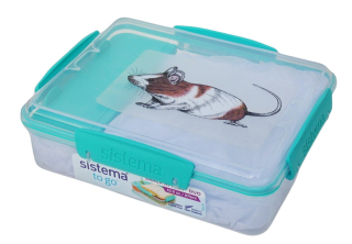 Svačinový box Sistema - laboratorní myš