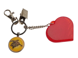 Agama - bižuterní a reflexní přívěsek