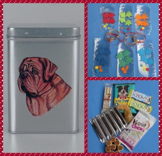 DIY - vyrobte si sami adventní kalendář pro bordeaux dogu