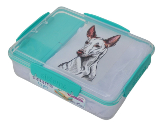 Svačinový box Sistema - ibizský podenco