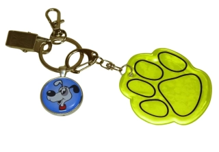 Pejsek Alík - bižuterní a reflexní přívěsek