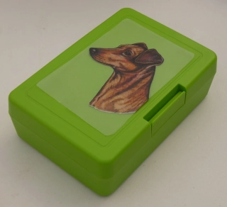 Německý pinč - plastový box