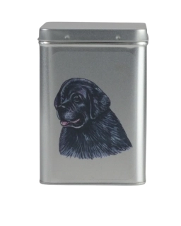 Plechová dóza - novofundlanďan