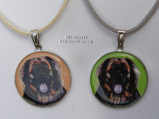 Leonberger - bižuterní přívěsek