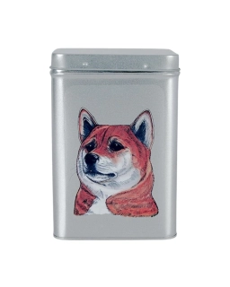 Plechová dóza - shiba-inu